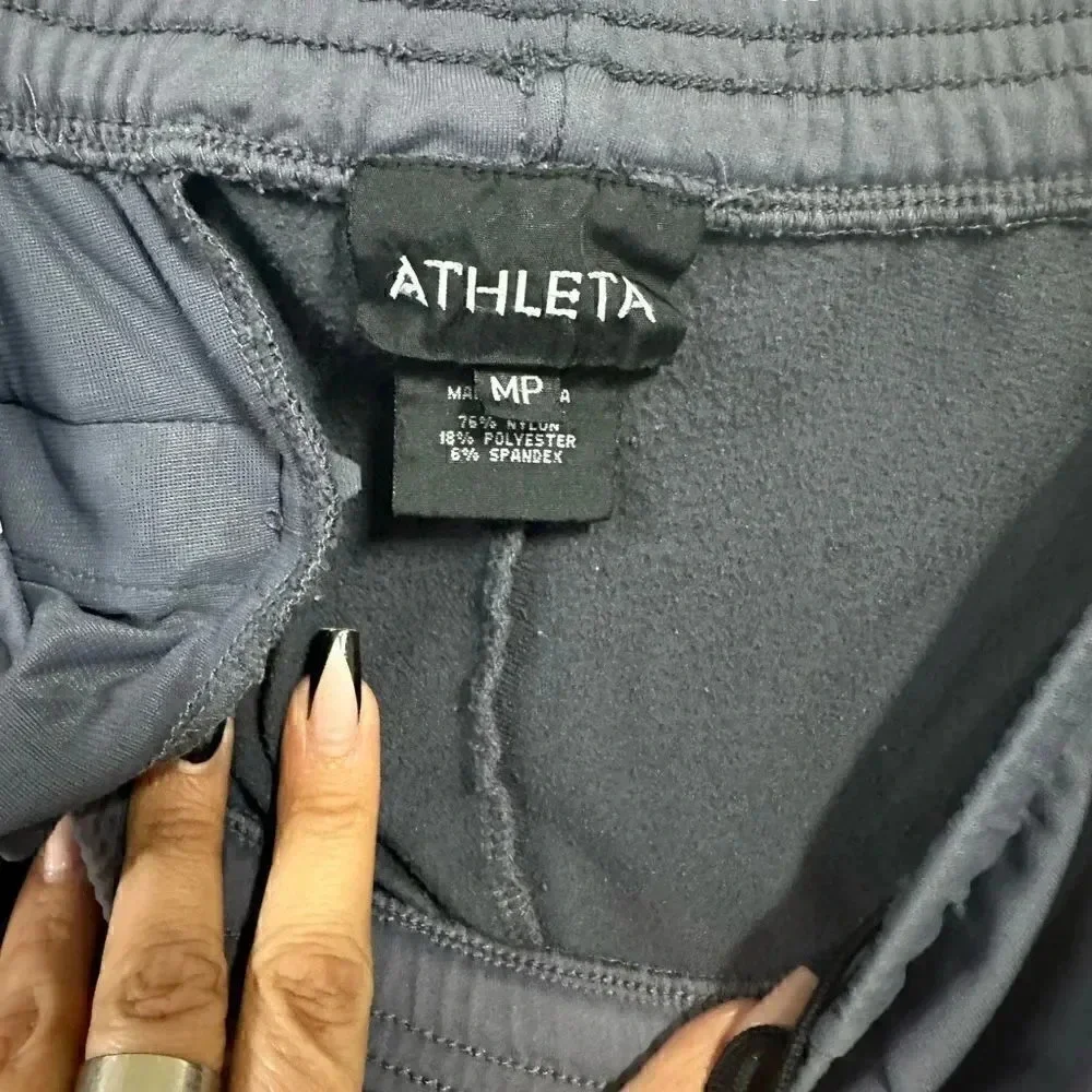 Athleta Grey Pull-On Grey Pants - Picture 7 of 7